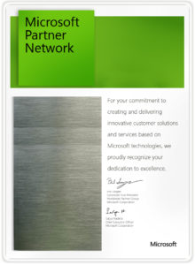 Microsoft Network Partner